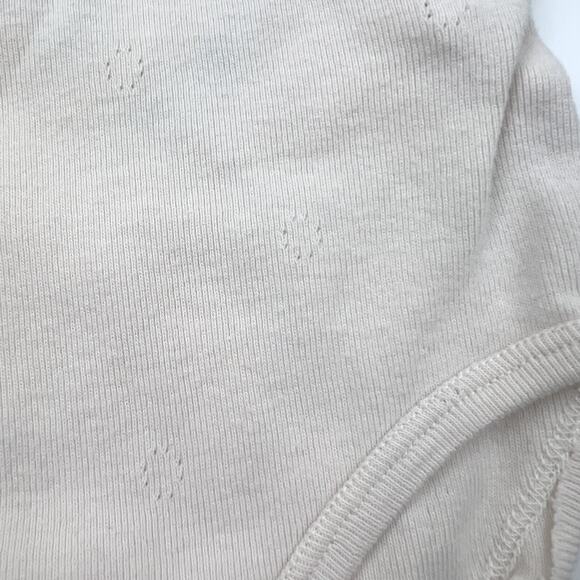 Play Up Pointelle Bodysuit Shirt - Picture 2 of 6